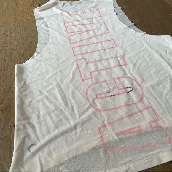 Zyia Athlete Women's Tank Top Light Pink Muscles Sleeves Featherweight (Size S) - Picture 5 of 7